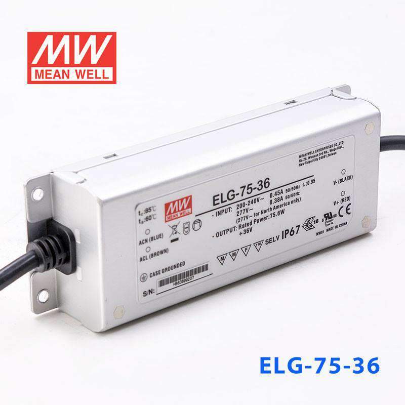 Mean Well ELG-75-36 Power Supply 75W 36V - PHOTO 1