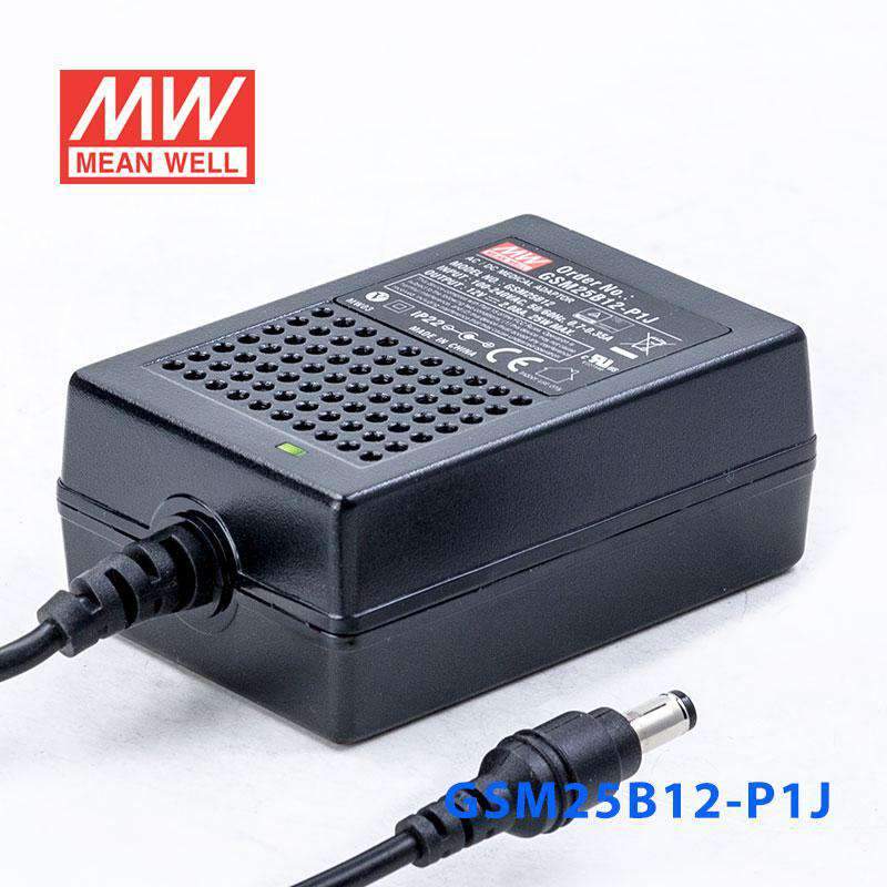Mean Well GSM25B12-P1J Power Supply 25W 12V 2.08A - PHOTO 1