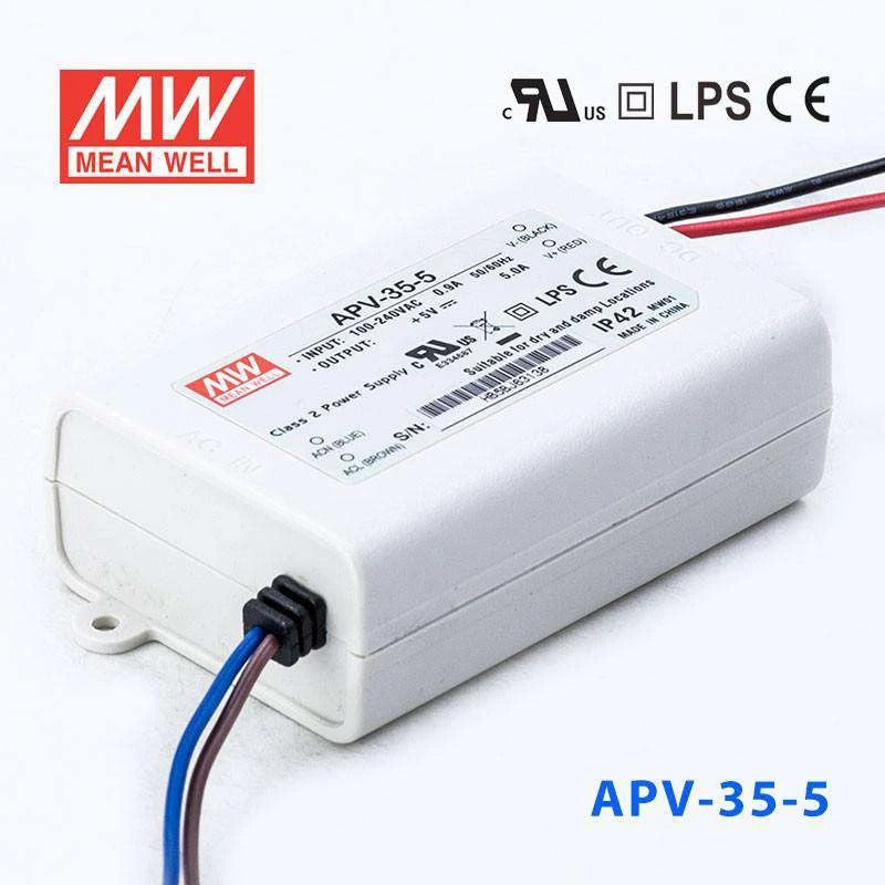 Mean Well APV-35-5 Power Supply 25W 5V 5A