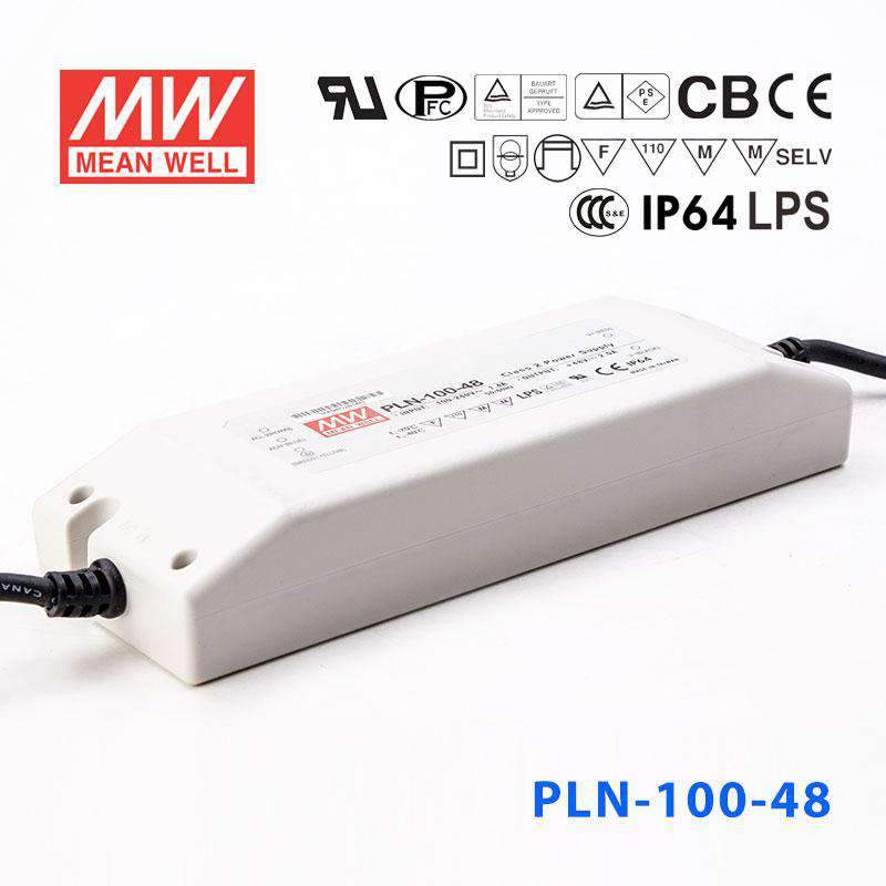 Mean Well PLN-100-48 Power Supply 100W 48V - IP64 2A