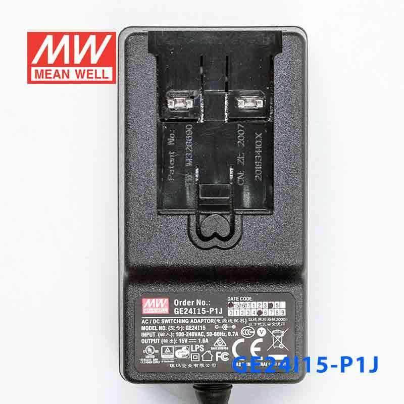 Mean Well GE24I15-P1J Power Supply 24W 15V 1.6A
