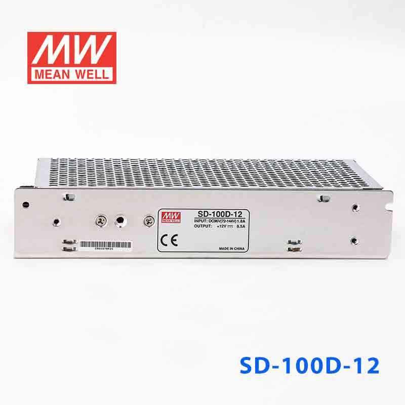 Mean Well SD-100D-12 DC-DC Converter - 100W - 72~144V in 12V out 8.5A - PHOTO 2