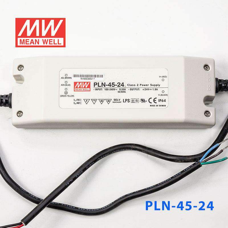 Mean Well PLN-45-24 Power Supply 45W 24V - IP64 1.9A - PHOTO 2