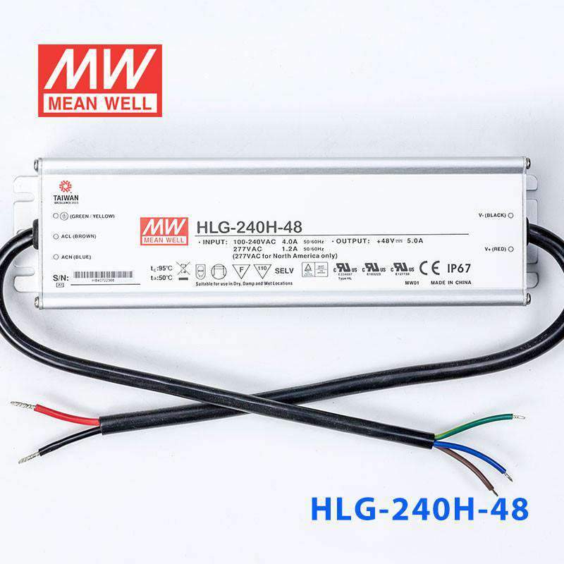 Mean Well HLG-240H-48 Power Supply 240W 48V 5A - PHOTO 2