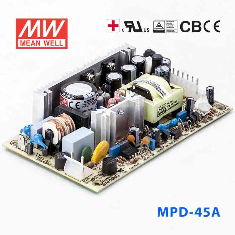 Mean Well MPD-45A Power Supply 45W 5V 12V 3.2A