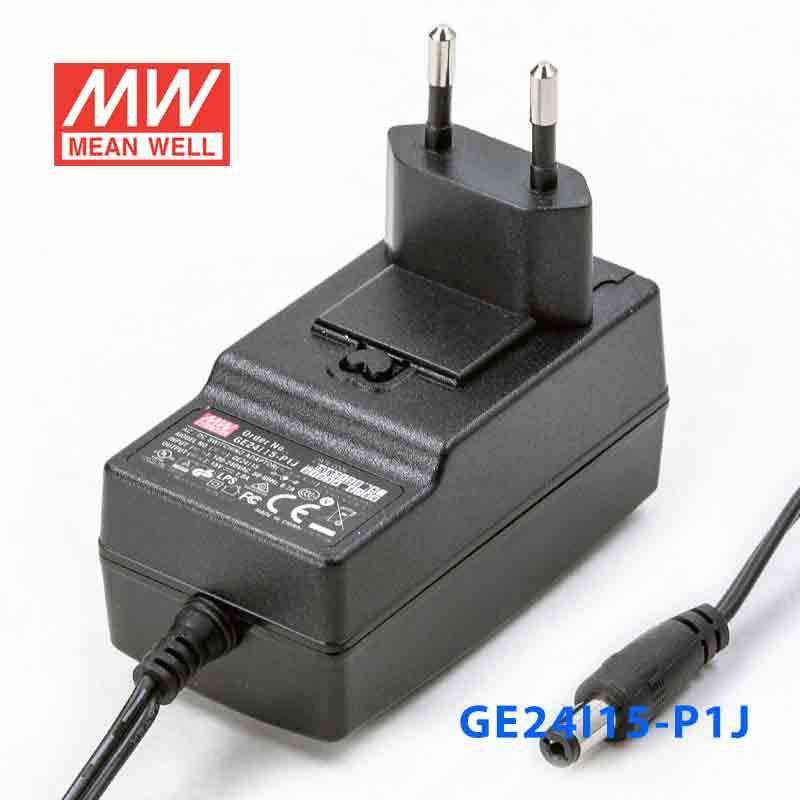 Mean Well GE24I15-P1J Power Supply 24W 15V 1.6A
