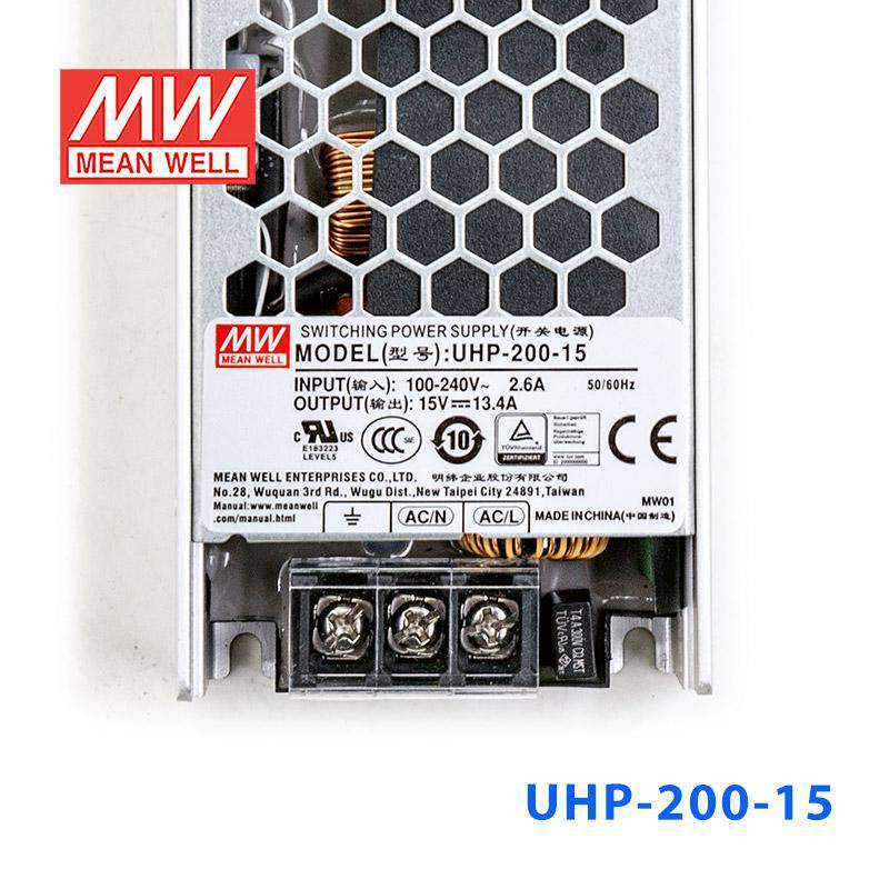 Mean Well UHP-200-15 Power Supply 201W 15V - PHOTO 1