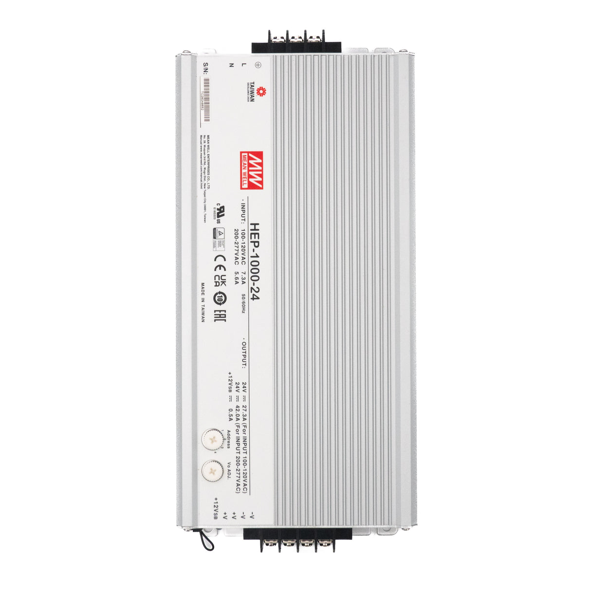Mean Well HEP-1000-24 Power Supply 1008W 24V 42A - PHOTO 1