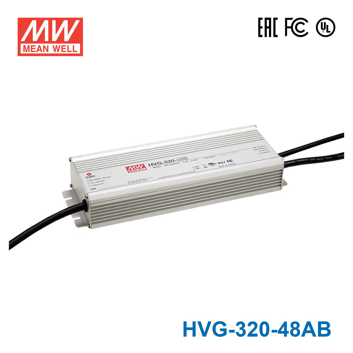 Mean Well HVG-320-48AB Power Supply 320W 48V - Adjustable and Dimmable