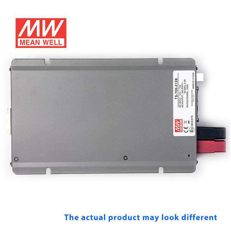 Mean Well TS-700-212C True Sine Wave 700W 12VDC to 230VAC 3A - DC-AC Power Inverter - PHOTO 2