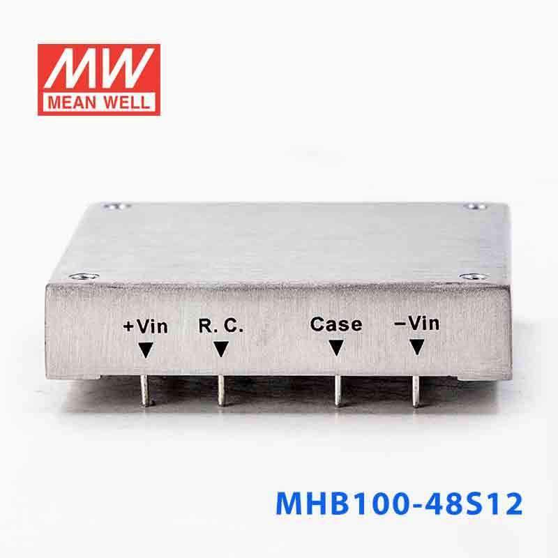 Mean Well MHB100-48S12 DC-DC Converter - 100W - 36~75V in 12V out 8.3A - PHOTO 3