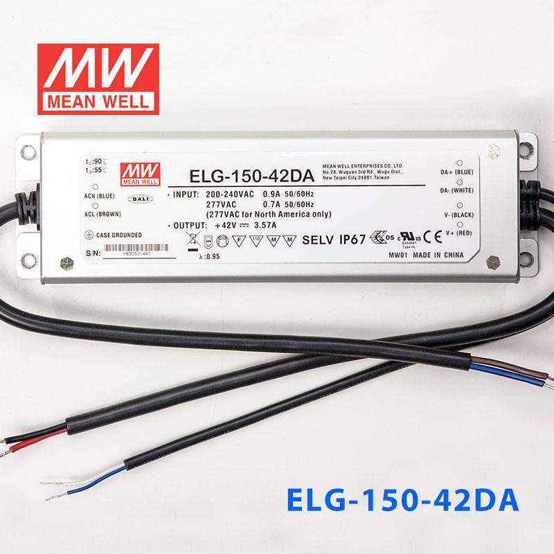 Mean Well ELG-150-42DA Power Supply 150W 42V - DALI 3.57A