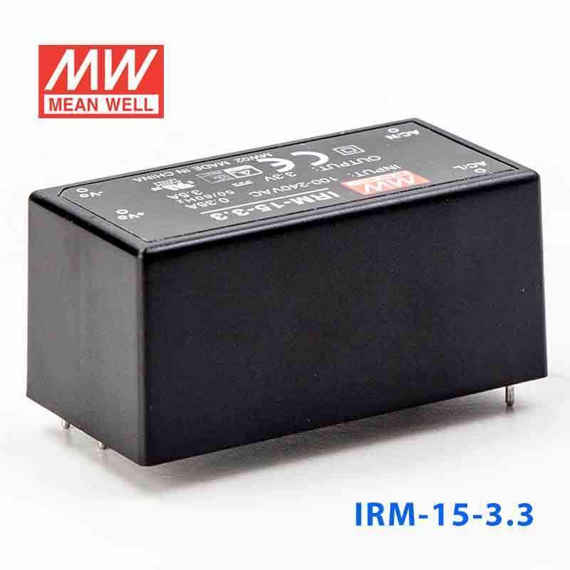Mean Well IRM-15-3.3 Switching Power Supply 3W 3.3V 3.5A - Encapsulated - PHOTO 1