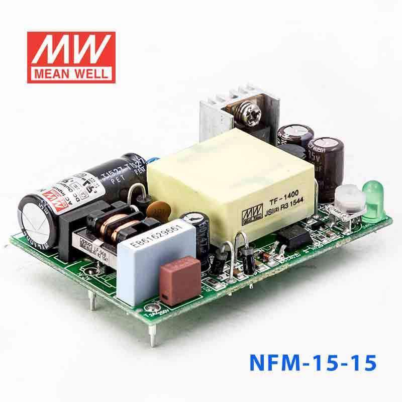 Mean Well NFM-15-15 Power Supply 15W 15V 1A - PHOTO 1