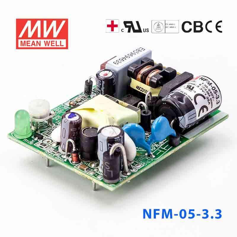 Mean Well NFM-05-3.3 Power Supply 5W 3.3V 1.25A