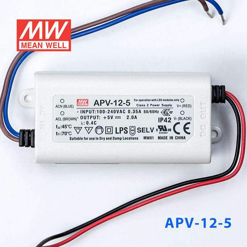 Mean Well APV-12-5 Power Supply 10W 5V - PHOTO 2