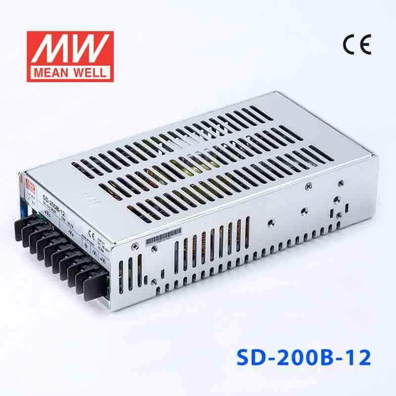Mean Well SD-200B-12 DC-DC Converter - 200W - 19~36V in 12V out 34A