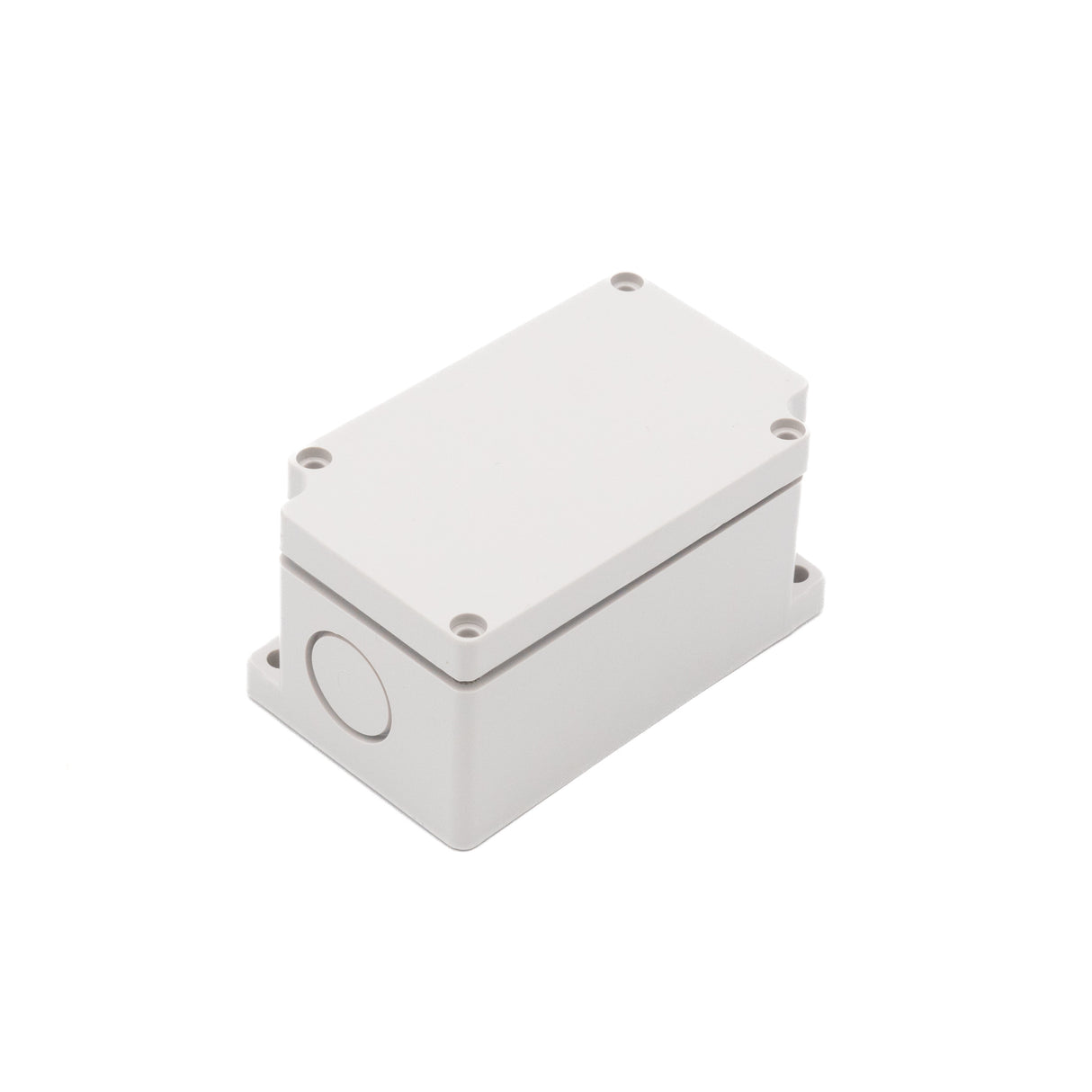 Boxco Terminal Box 6-pole 2.17 x 3.58 x 1.69 Inches(55 x 91 x 43mm) IP67, IK08, ABS, Grey Cover - PHOTO 1