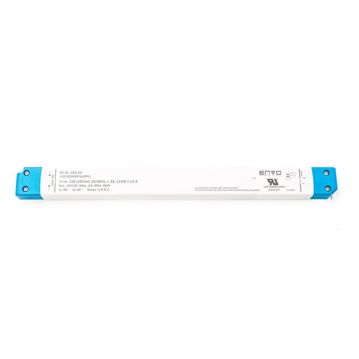 ENVO EV-SL-100-24 Linear Type LED Driver 100W 24V 4.16A - EV-SL-100-24 - powersupplymall.com