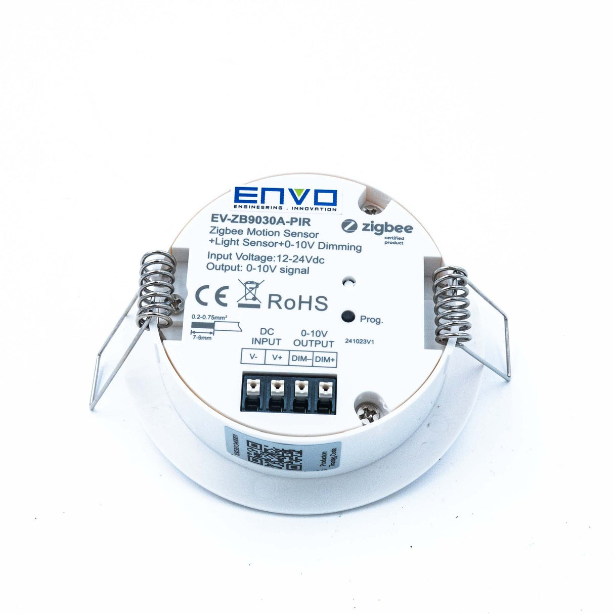ENVO Zigbee Ceiling Mounted PIR Sensor, 0 - 10V Dimming - EV - ZB9030A - PIR - powersupplymall.com