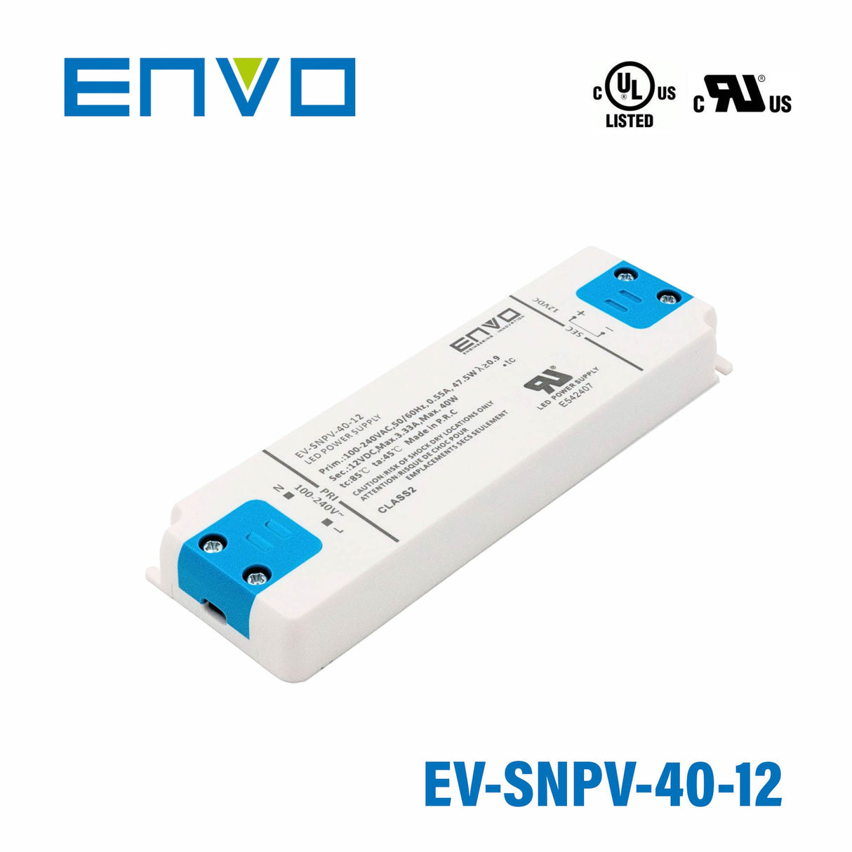 EV - SNPV - 12V(40 - 60W) - powersupplymall.com