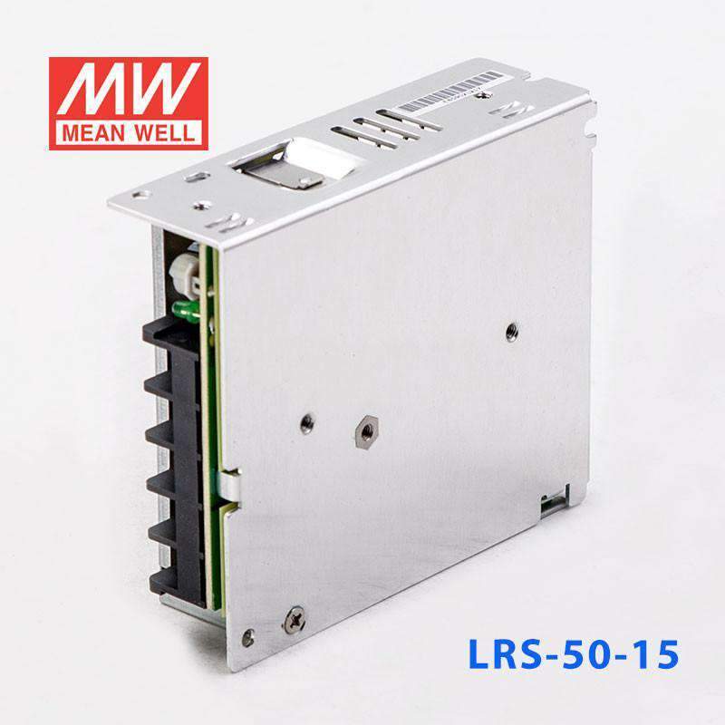 Mean Well LRS-50-15 Power Supply 50W 15V 3.4A - PHOTO 1