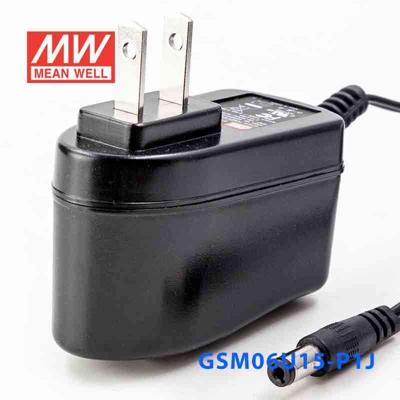Mean Well GSM06U15-P1J Power Supply 06W 15V - PHOTO 1