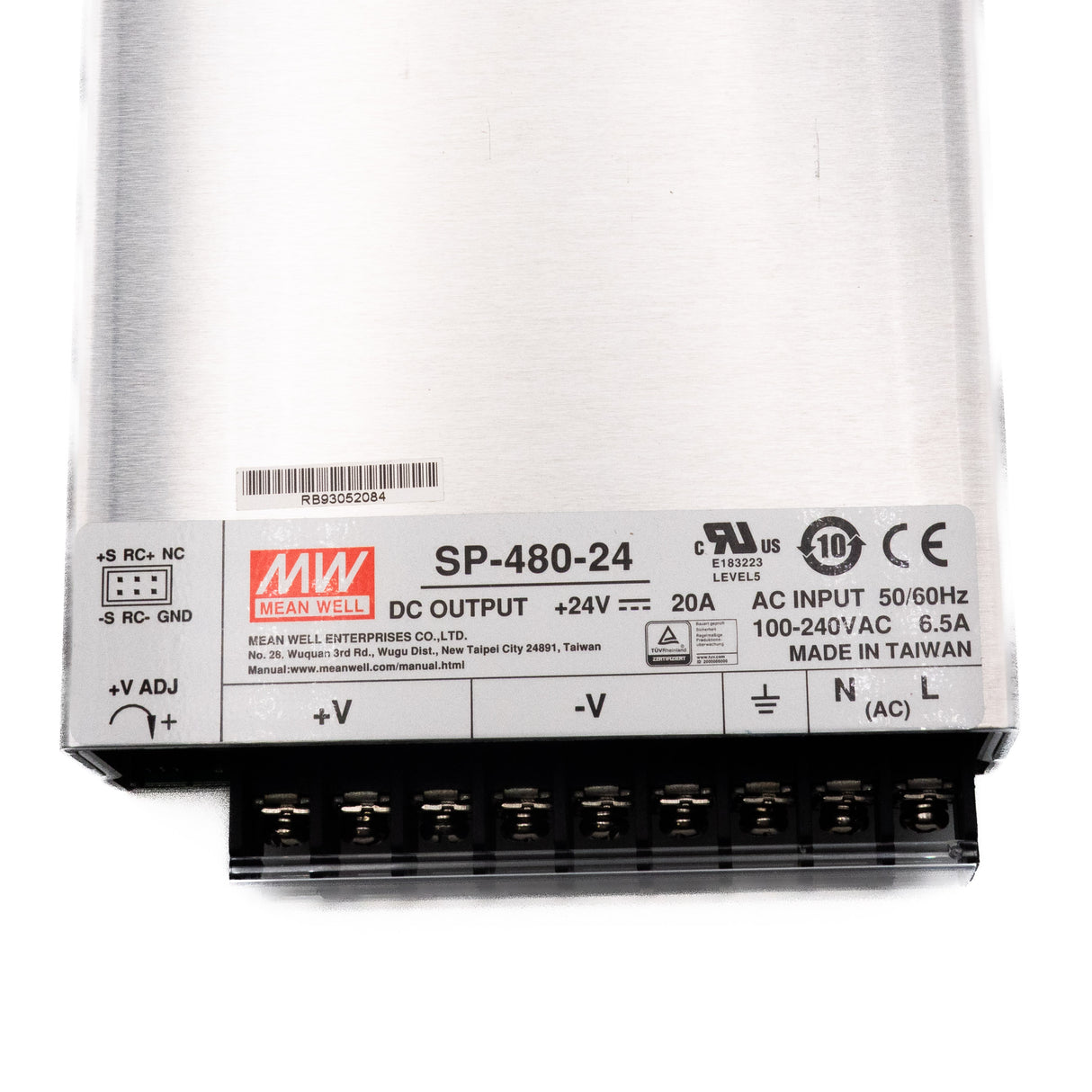 Mean Well SP-480-24 Power Supply 480W 24V 20A - PHOTO 1