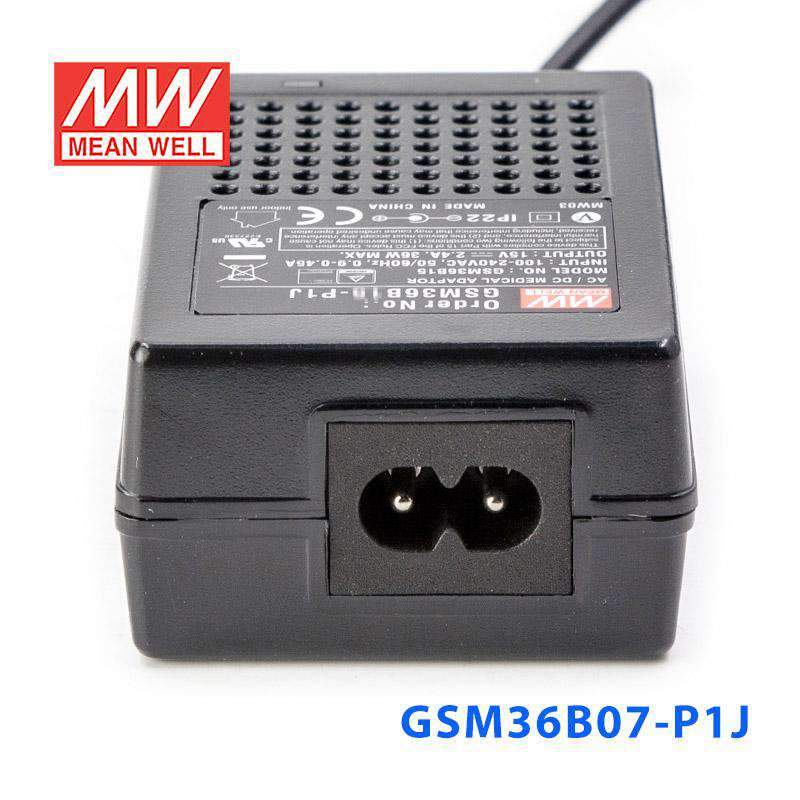 Mean Well GSM36B07-P1J Power Supply 32.4W 7.5V 4.32A - PHOTO 3