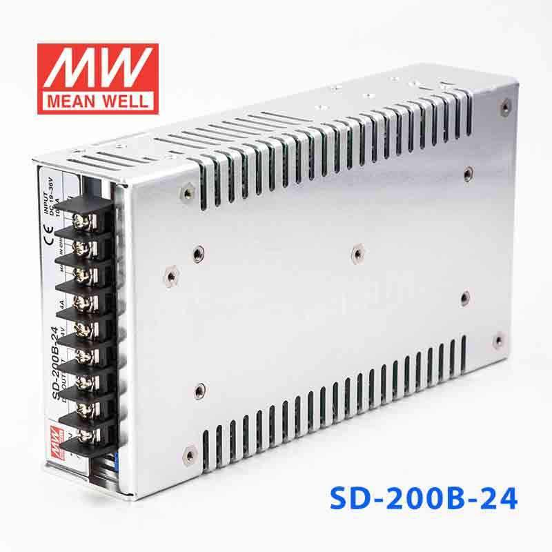 Mean Well SD-200B-24 DC-DC Converter - 200W - 19~36V in 24V out 16.7A - PHOTO 1