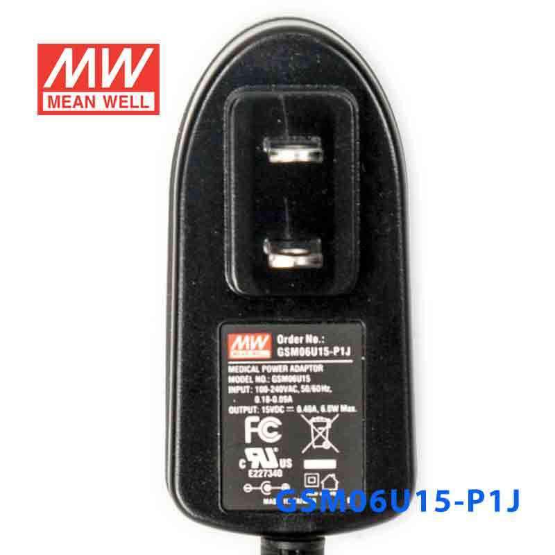 Mean Well GSM06U15-P1J Power Supply 06W 15V - PHOTO 2