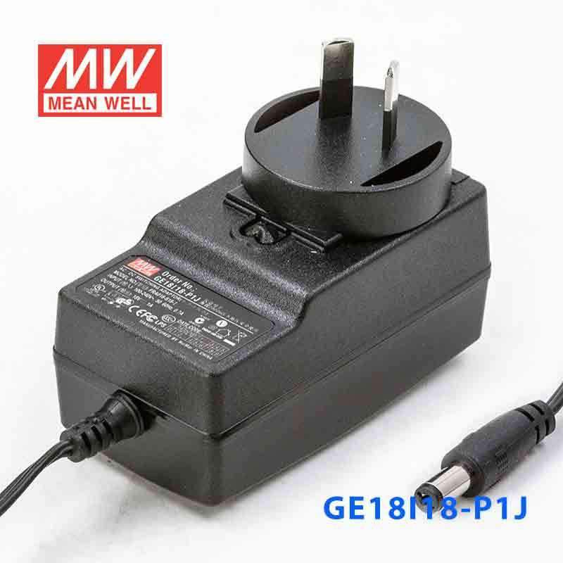 Mean Well GE18I18-P1J Power Supply 18W 18V 1A