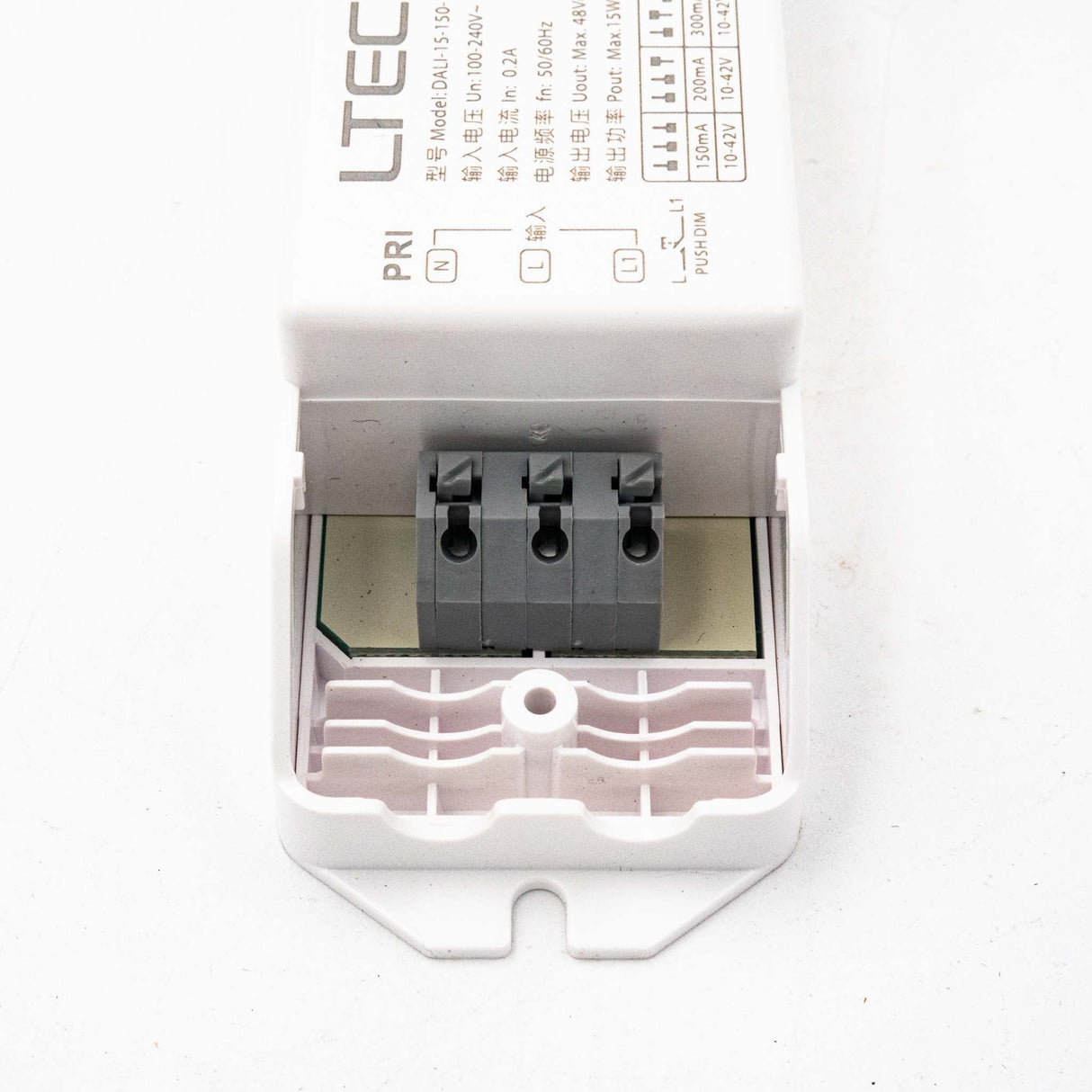 LTECH DALI - 15 - 150 - 700 - F1A1 15W 150mA ~ 700mA Dali LED Driver - Selectable Output - DALI - 15 - 150 - 700 - F1A1 - powersupplymall.com