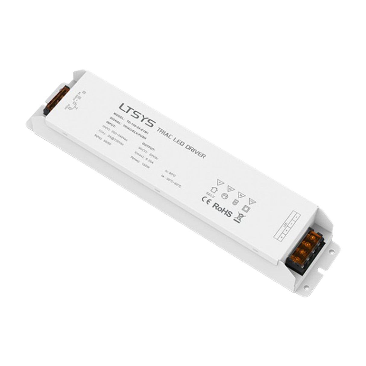 Ltech DMX - 150 - 24 - E1M1 LED Driver DMX 150W 24V - DMX - 150 - 24 - E1M1 - powersupplymall.com