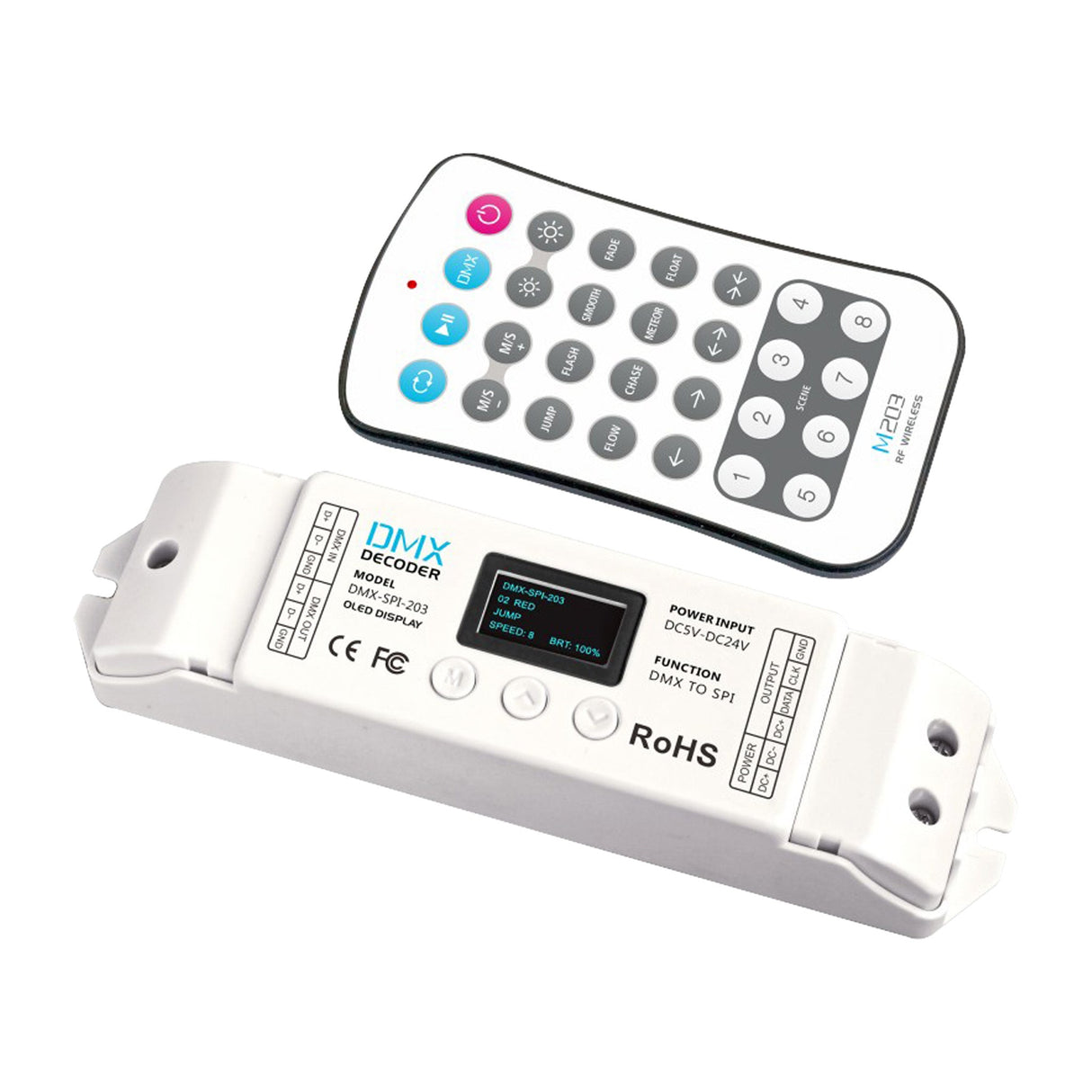 Ltech DMX - SPI - 203 LED Controller - DMX - SPI - 203 - powersupplymall.com