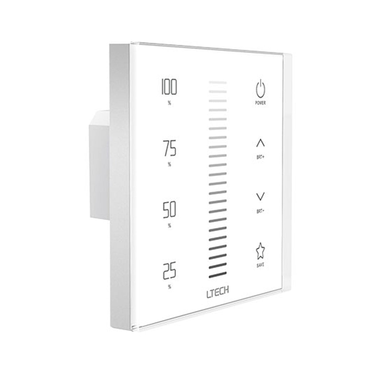 Ltech E1S Single - zone Touch Panel - Dimming - E1S - powersupplymall.com