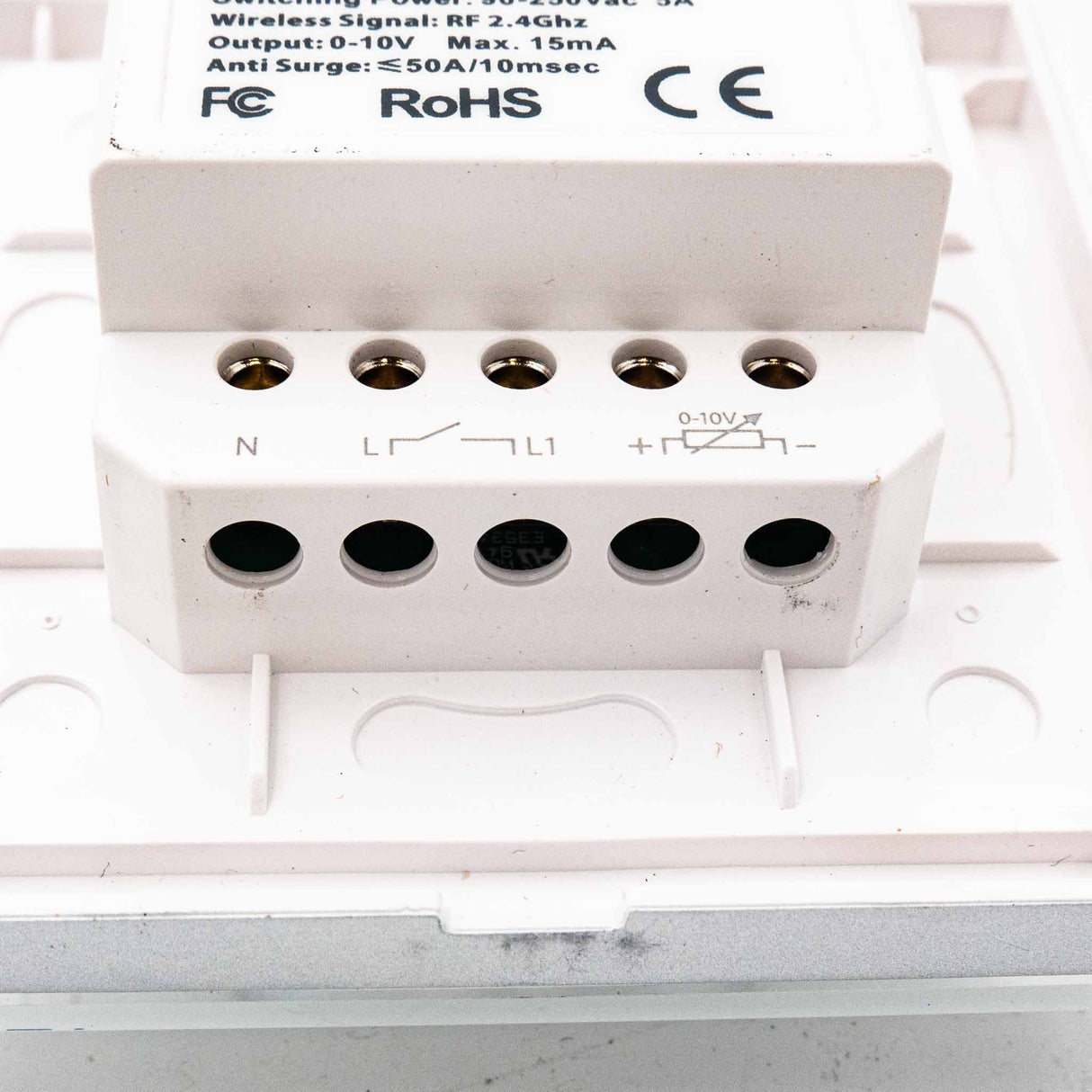 Ltech E610P - RF Rotary Panel - 0 - 10V Dimmer - E610P-RF - powersupplymall.com