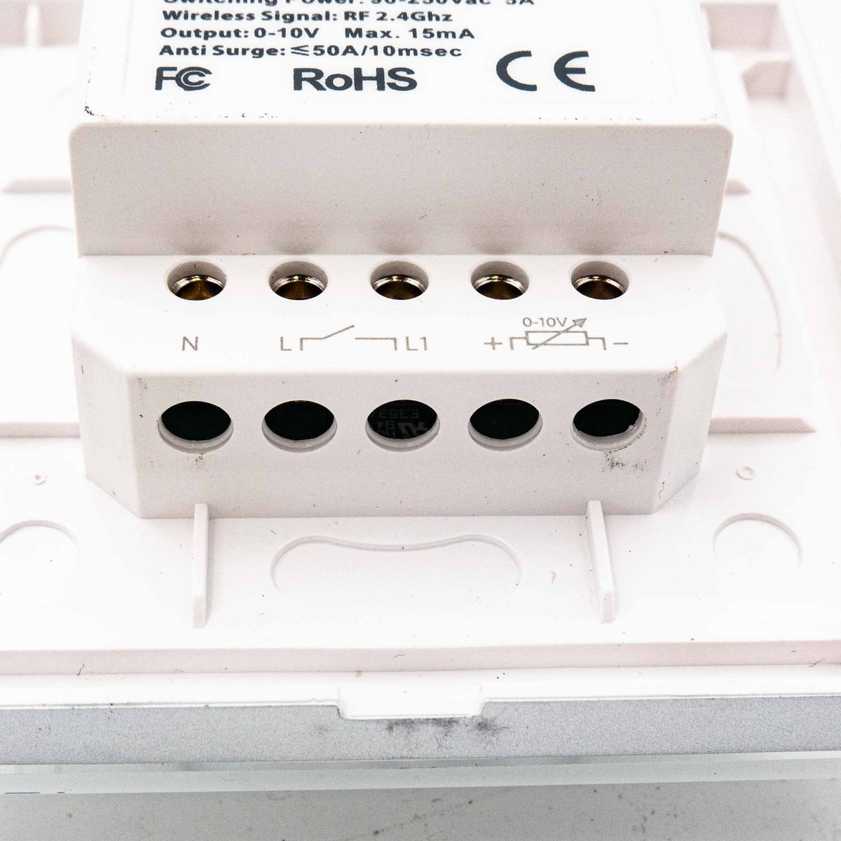 Ltech E610P-RF Rotary Panel - 0-10V Dimmer - E610P-RF - powersupplymall.com