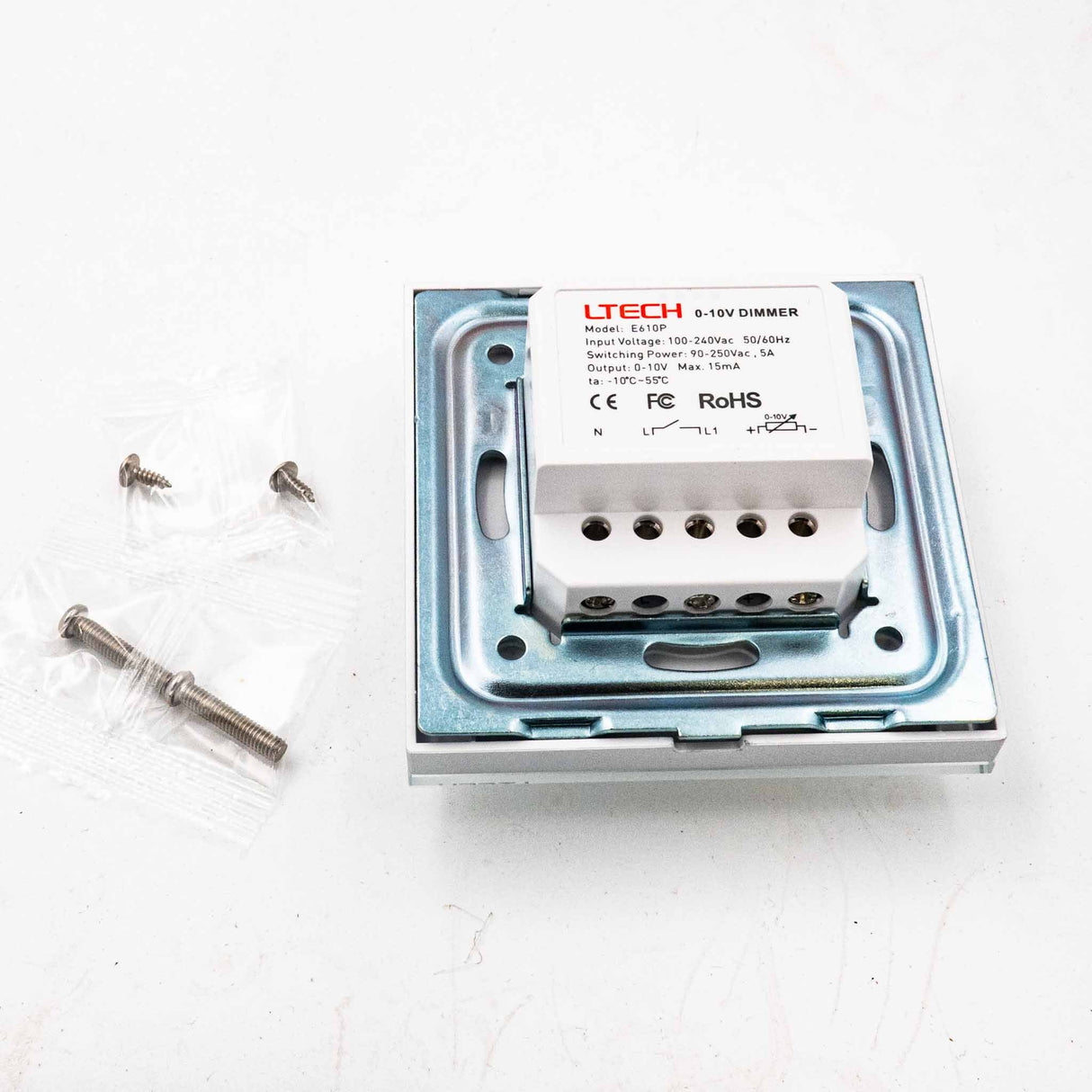 Ltech E610P Rotary Panel - 0 - 10V Dimmer - E610P - powersupplymall.com