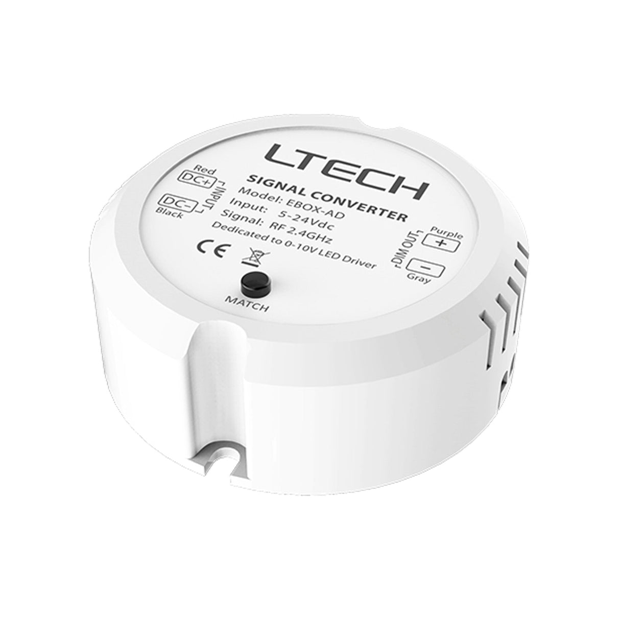Ltech EBOX - AD LBUS Wireless Module - 0 - 10V Dimmer - EBOX - AD - powersupplymall.com