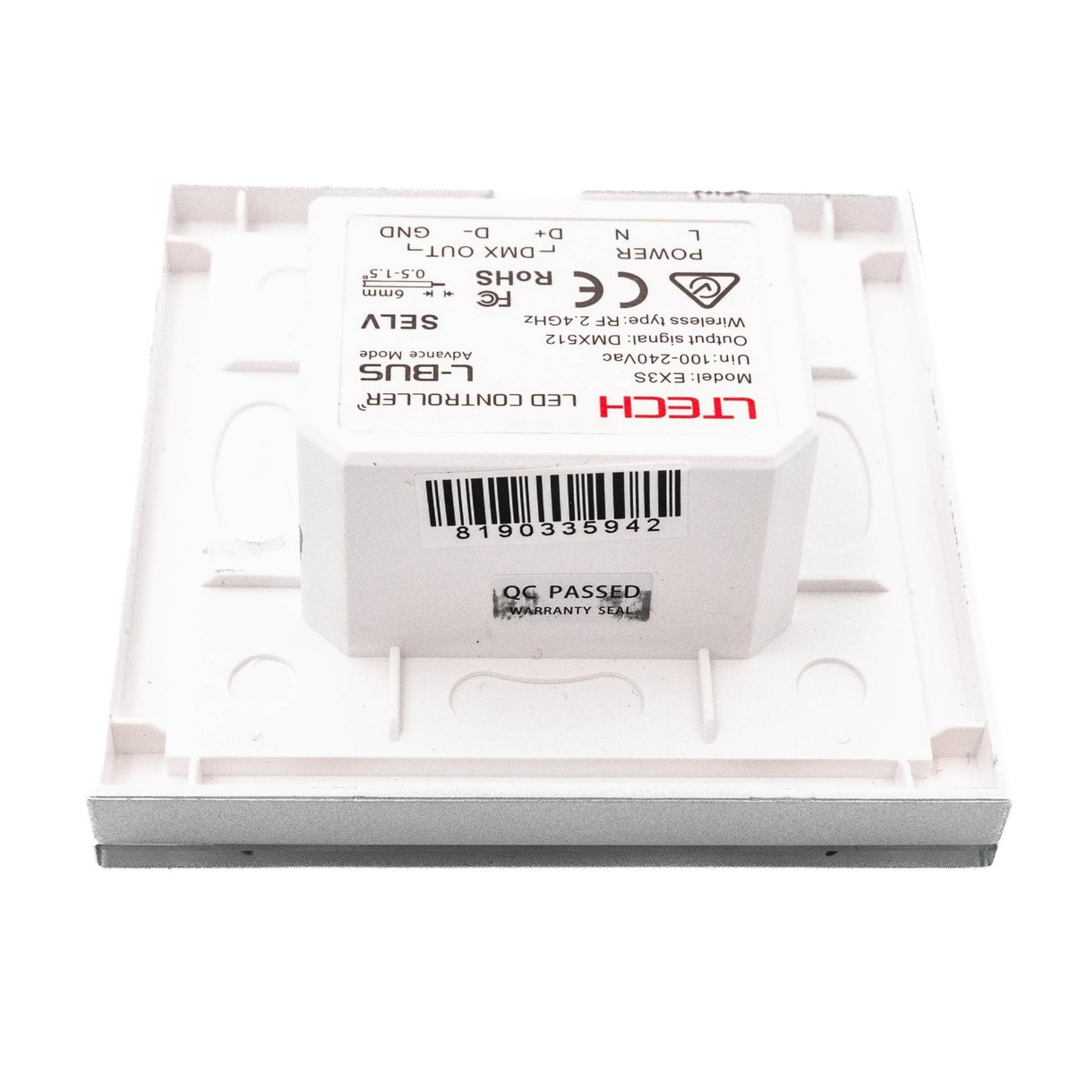 Ltech EX3S Wireless RF/DMX512 Single - zone Touch Panel - RGB - EX3S - powersupplymall.com