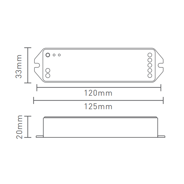 Ltech LED WIFI Controller - RGBW - WIFI-102-RGBW - powersupplymall.com