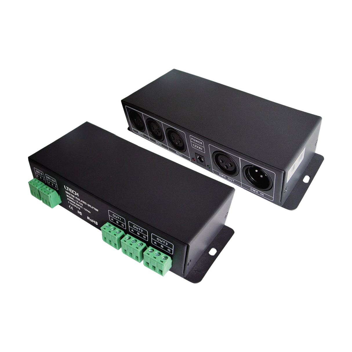 Ltech LT - 123 DMX(485) Signal Amplifier - LT - 123 - powersupplymall.com