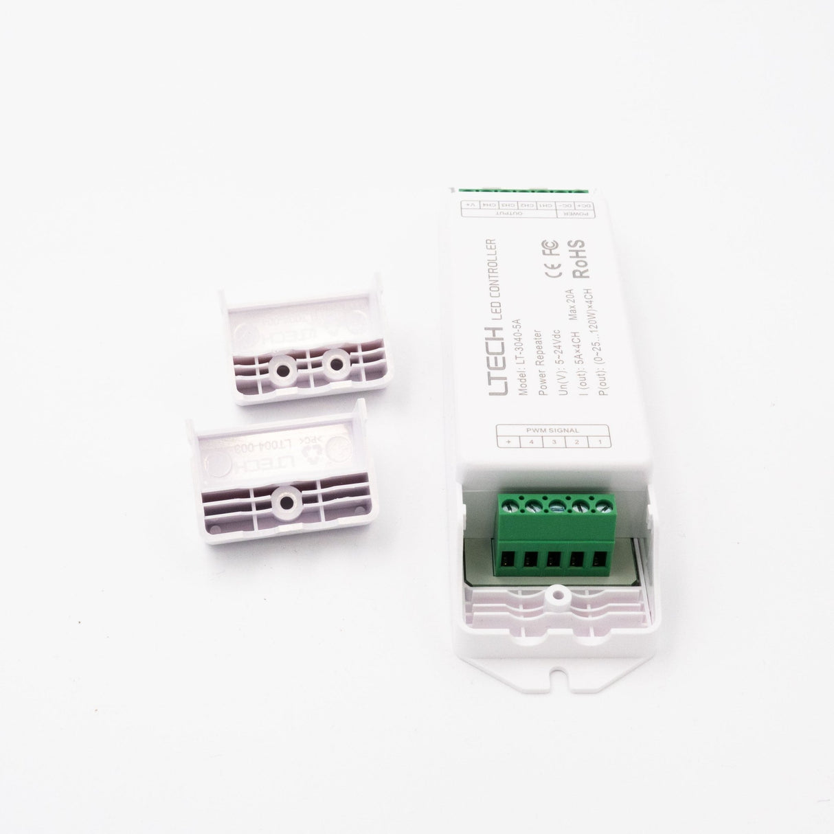 Ltech LT-3040-5A PWM Constant Voltage Repeater - RGBW - LT-3040-5A - powersupplymall.com