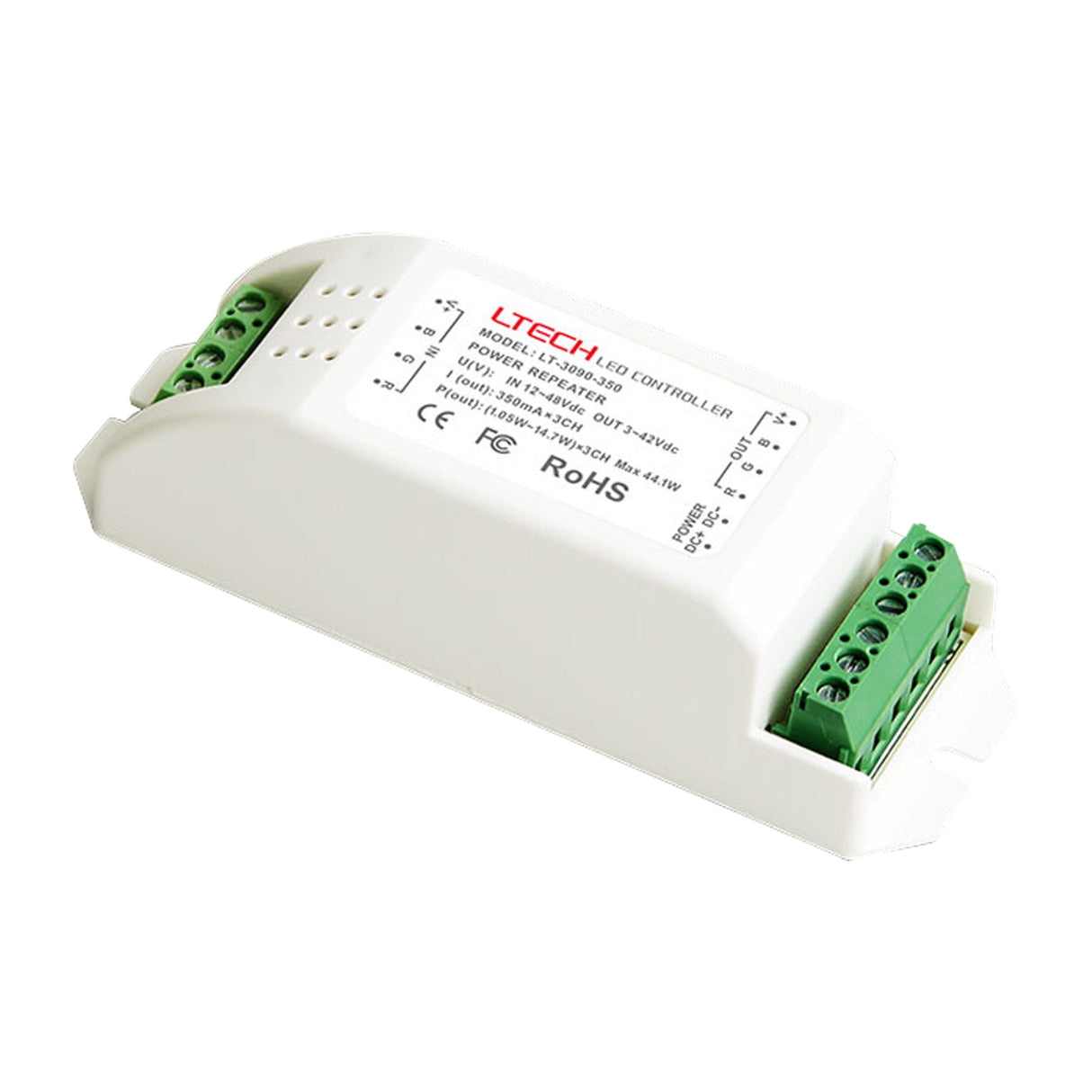 Ltech LT - 3090 - 350 LED Constant Current Power Repeater - LT - 3090 - 350 - powersupplymall.com