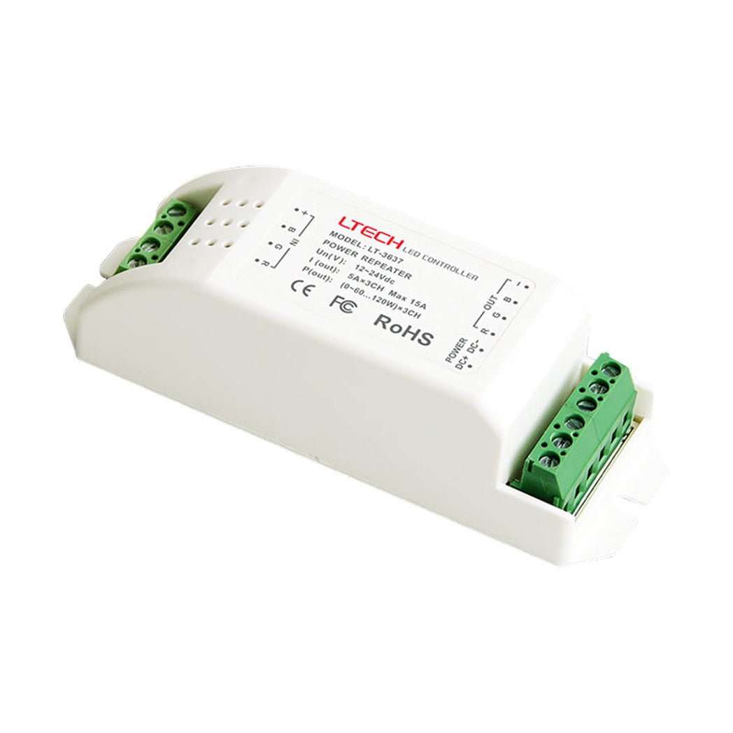 Ltech LT - 3637 Common Anode to Common Cathode LED Power Repeater - LT - 3637 - powersupplymall.com