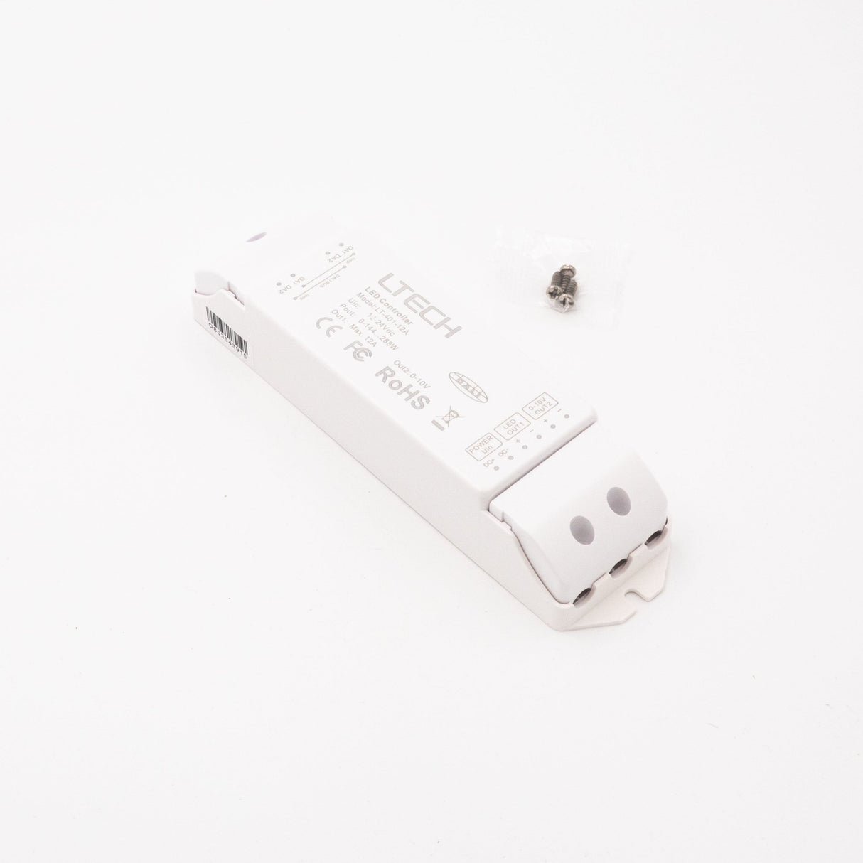 Ltech LT-401-12A Constant Voltage Controller - DALI Dimming - LT-401-12A - powersupplymall.com