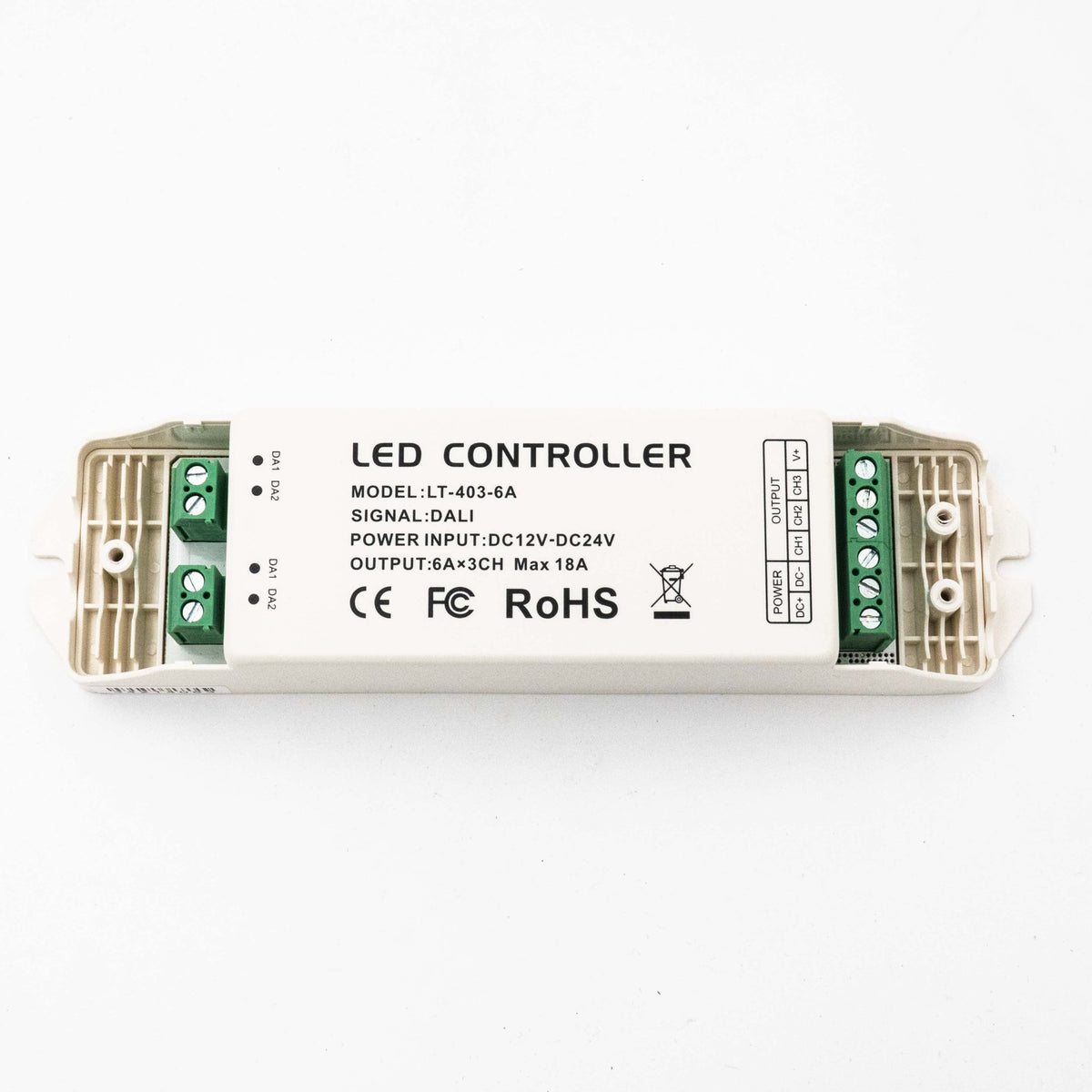 Ltech LT-403-6A DALI LED Dimming Driver - LT-403-6A - powersupplymall.com