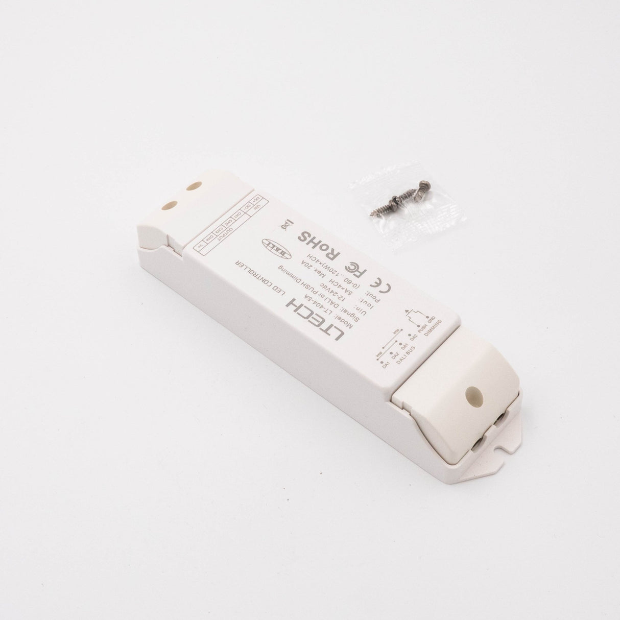 Ltech LT-404-5A Constant Voltage Controller - DALI/Push RGBW - LT-404-5A - powersupplymall.com