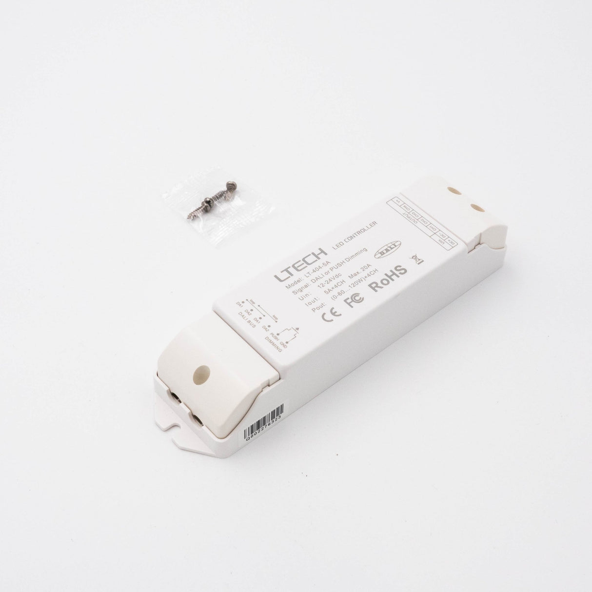 Ltech LT - 404 - 5A Constant Voltage Controller - DALI/Push RGBW - LT - 404 - 5A - powersupplymall.com